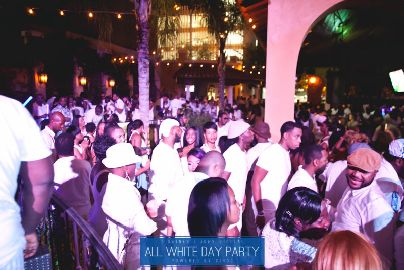 The All White Day Party Powered by Ciroc Ultra Premium Vodka | Brought to you by T. Gaines & Joey Digital
