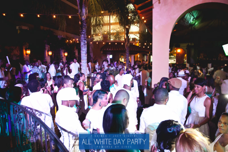 The All White Day Party Powered by Ciroc Ultra Premium Vodka | Brought to you by T. Gaines & Joey Digital