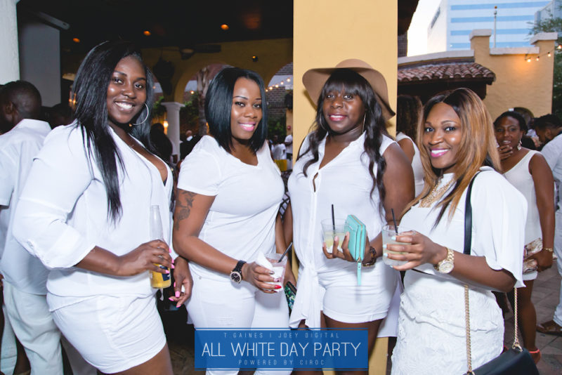 The All White Day Party Powered by Ciroc Ultra Premium Vodka | Brought to you by T. Gaines & Joey Digital