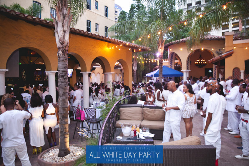 The All White Day Party Powered by Ciroc Ultra Premium Vodka | Brought to you by T. Gaines & Joey Digital