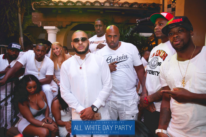 The All White Day Party Powered by Ciroc Ultra Premium Vodka | Brought to you by T. Gaines & Joey Digital