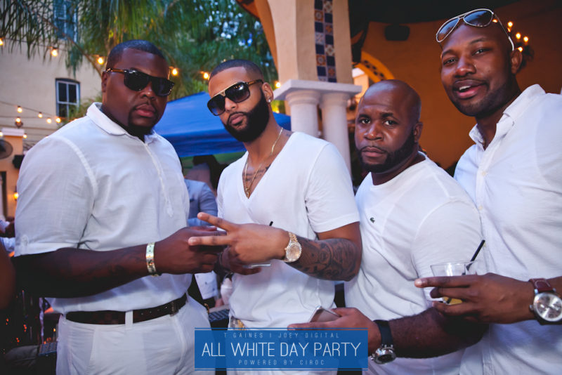 The All White Day Party Powered by Ciroc Ultra Premium Vodka | Brought to you by T. Gaines & Joey Digital