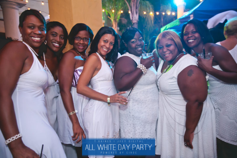 The All White Day Party Powered by Ciroc Ultra Premium Vodka | Brought to you by T. Gaines & Joey Digital