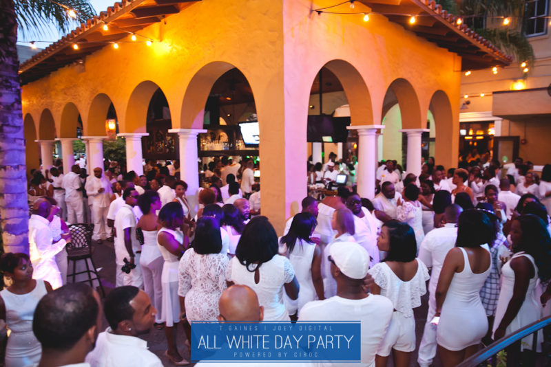 The All White Day Party Powered by Ciroc Ultra Premium Vodka | Brought to you by T. Gaines & Joey Digital