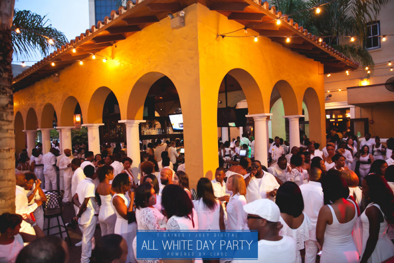 The All White Day Party Powered by Ciroc Ultra Premium Vodka | Brought to you by T. Gaines & Joey Digital