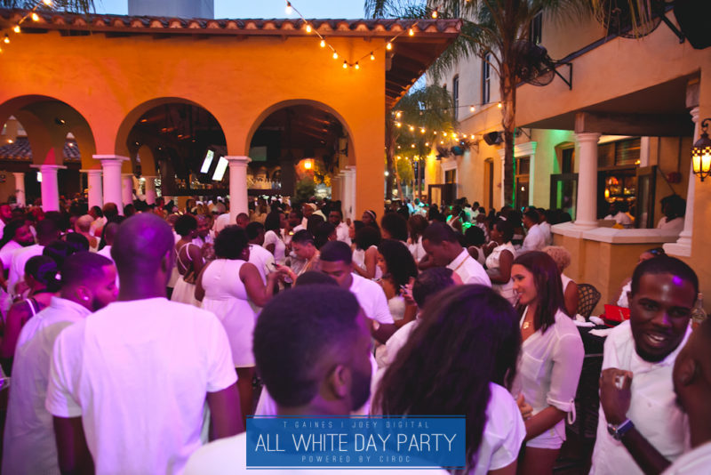 The All White Day Party Powered by Ciroc Ultra Premium Vodka | Brought to you by T. Gaines & Joey Digital