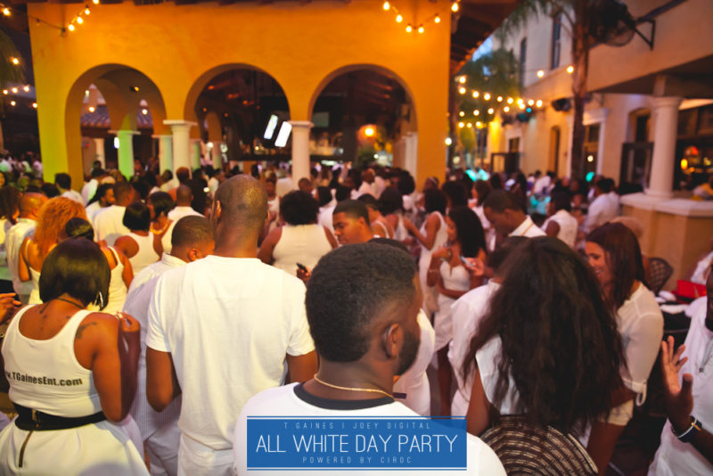 The All White Day Party Powered by Ciroc Ultra Premium Vodka | Brought to you by T. Gaines & Joey Digital