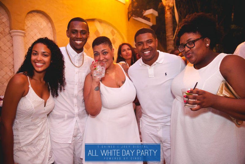 The All White Day Party Powered by Ciroc Ultra Premium Vodka | Brought to you by T. Gaines & Joey Digital