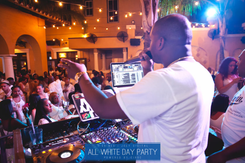 The All White Day Party Powered by Ciroc Ultra Premium Vodka | Brought to you by T. Gaines & Joey Digital