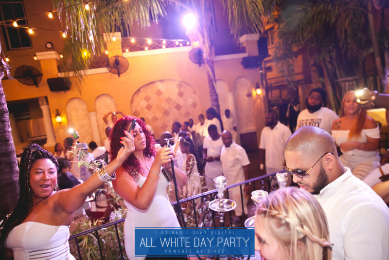The All White Day Party Powered by Ciroc Ultra Premium Vodka | Brought to you by T. Gaines & Joey Digital