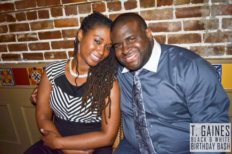 The T. Gaines Black & White Birthday Bash
