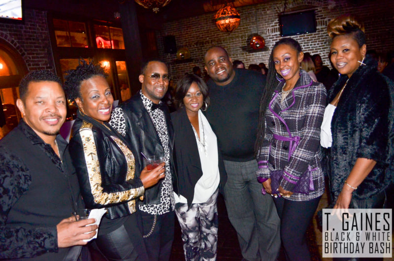 The T. Gaines Black & White Birthday Bash