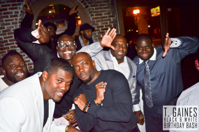 The T. Gaines Black & White Birthday Bash