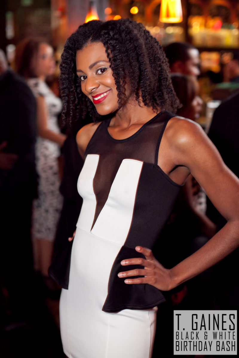 The T. Gaines Black & White Birthday Bash