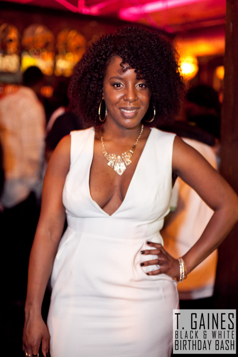 The T. Gaines Black & White Birthday Bash