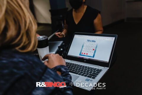 R&Bingo Online - The Decades House Party Edition