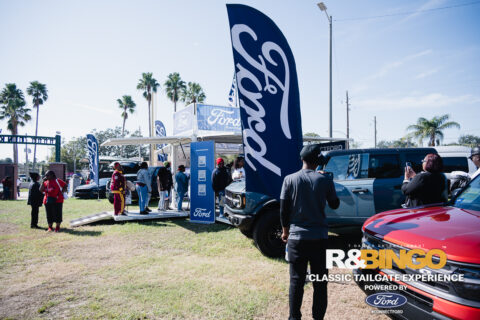 R&Bingo Tailgate Experience Powered by #ConnectFord