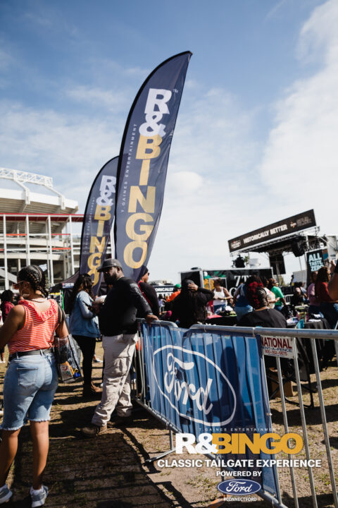 R&Bingo Tailgate Experience Powered by #ConnectFord
