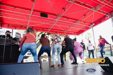 R&Bingo Tailgate Experience Powered by #ConnectFord