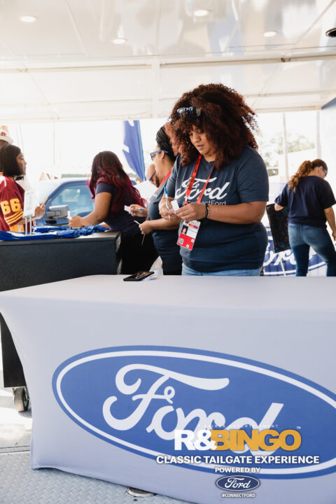 R&Bingo Tailgate Experience Powered by #ConnectFord
