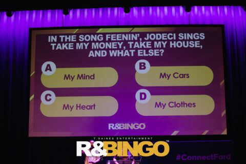 R&Bingo March 10th at Dr. Phillips Center for the Performing Arts